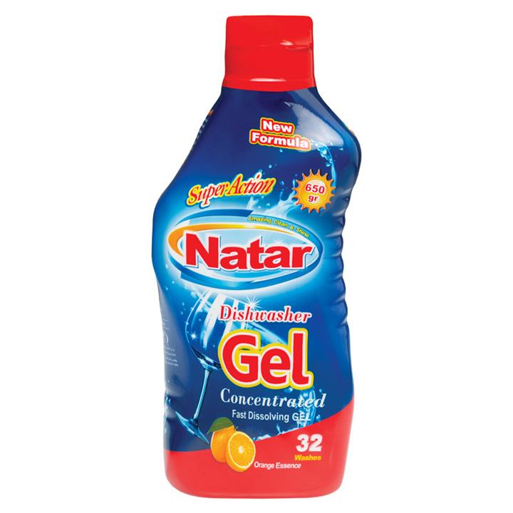 ژل ماشین ظرفشویی ناتار رایحه پرتقال حجم 650 گرم Natar Orange Essence Dishwasher Jel 650 gr